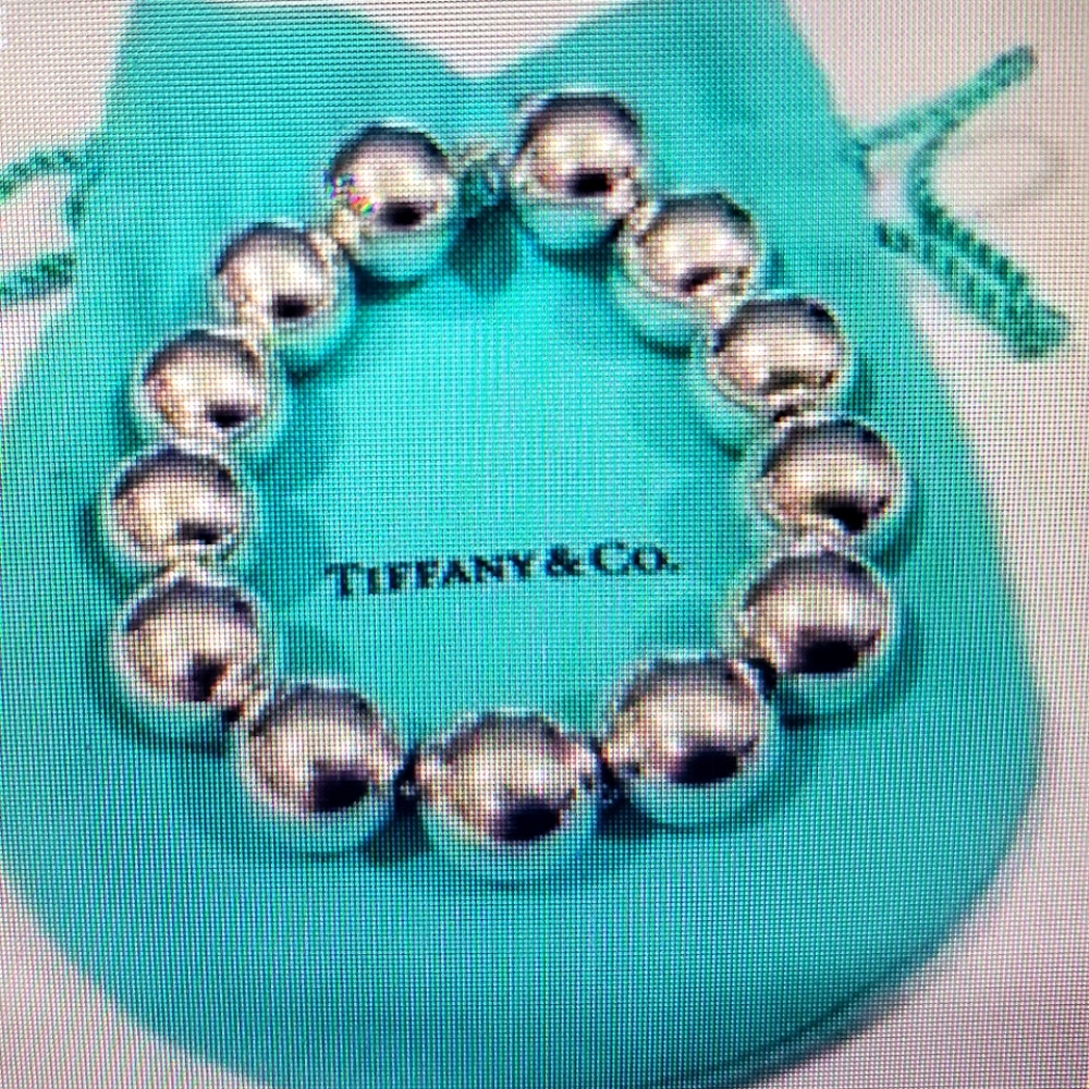 Tiffany & Co. Sterling silver ball bracelet